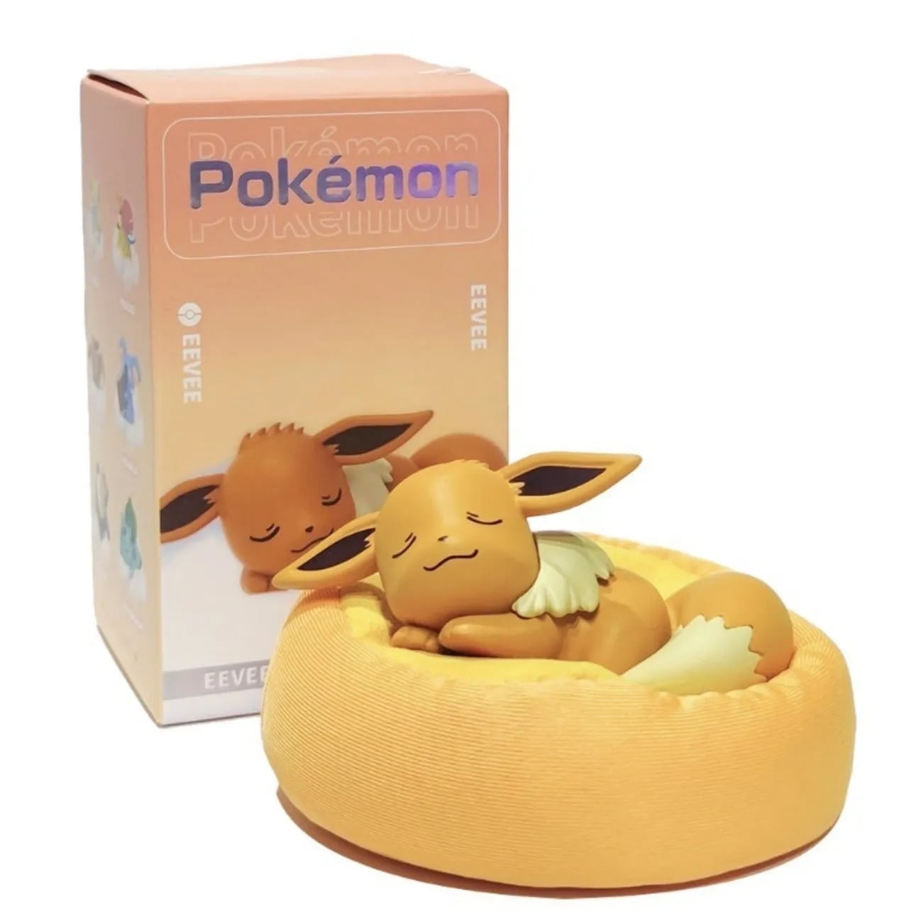 Eevee Sleeping Pokémon Figure (Collect All 6) - Pokemon