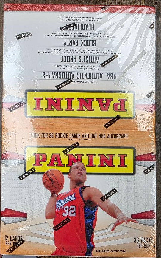 2009-10 Panini Basketball Sealed Hobby Box 36 Packs (Stephen Curry Rookie Year)