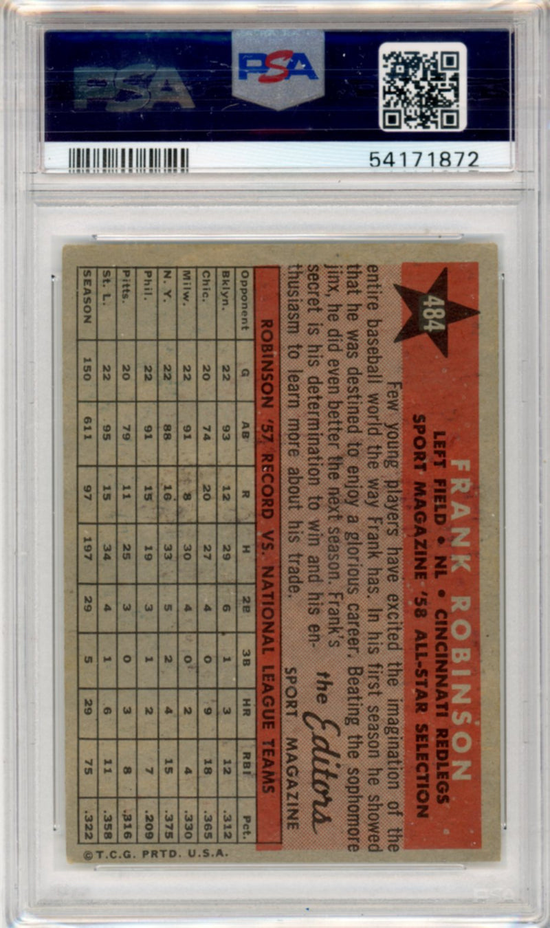 1958 Topps Frank Robinson