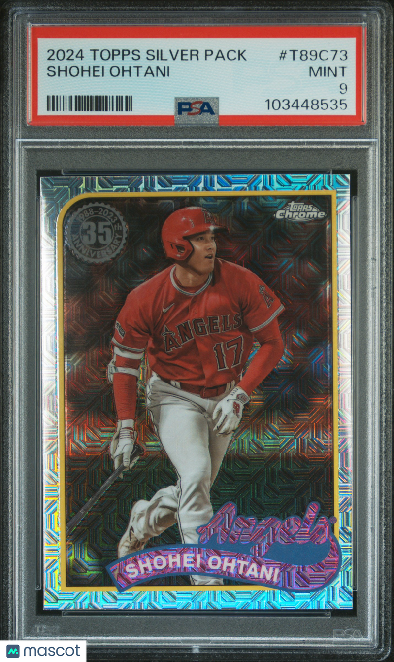 2024 Topps Silver Pack 1989 Chrome Promo Shohei Ohtani