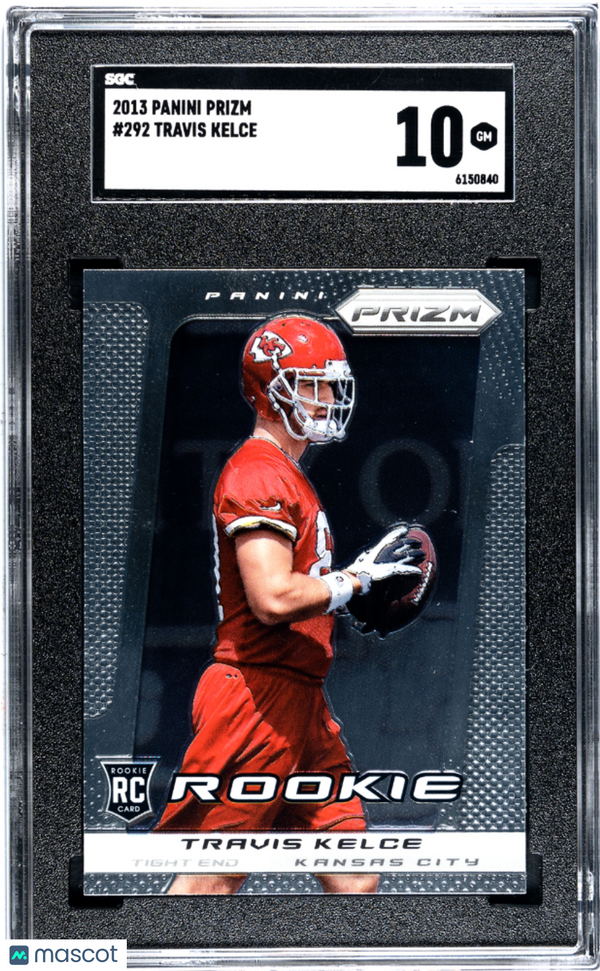 2013 Panini Prizm Travis Kelce Rookie #292 SGC 10 Football