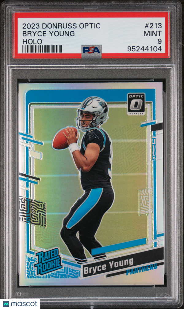 2023 Panini Donruss Optic Bryce Young #213 PSA 9 Football