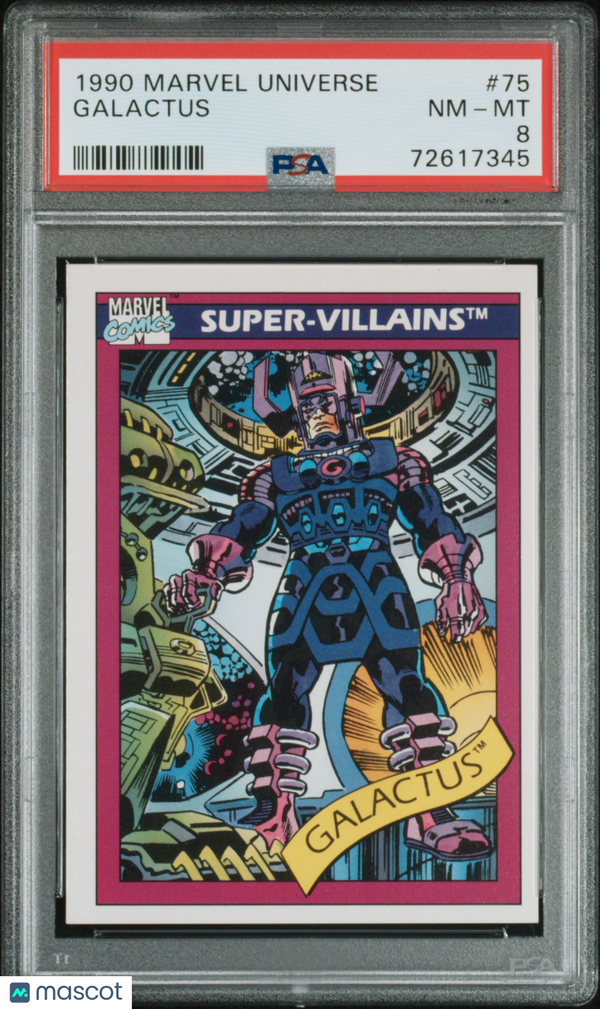 1990 Marvel Galactus #75 PSA 8