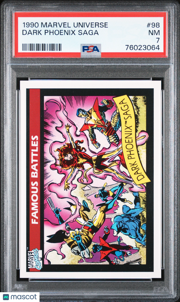 1990 Marvel Dark Phoenix Saga #98 PSA 7