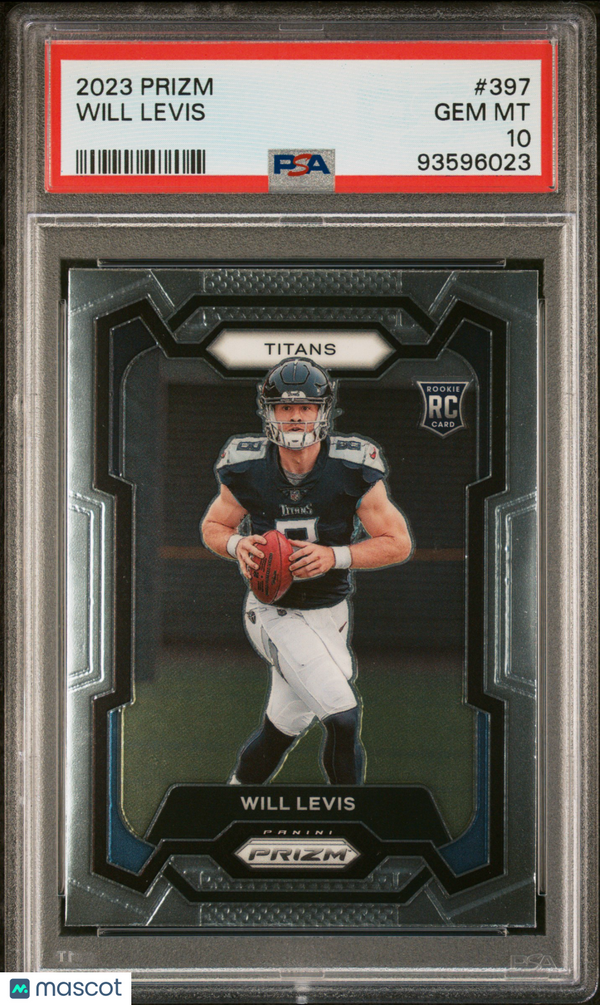 2023 Panini Prizm Will Levis #397 PSA 10 Football