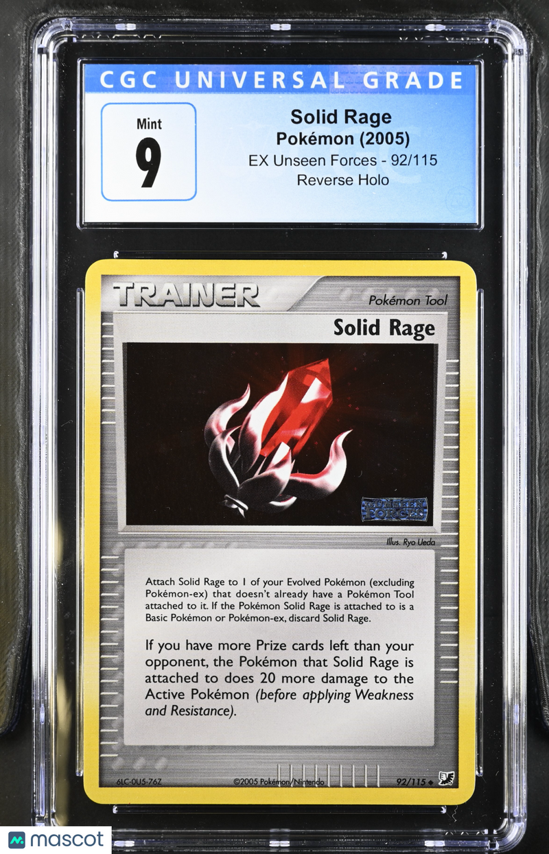 2005 Pokémon  EX Unseen Forces Solid Rage