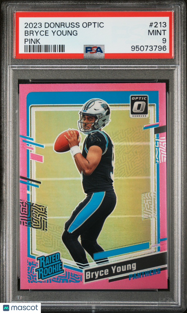 2023 Panini Donruss Optic Bryce Young #213 PSA 9 Football