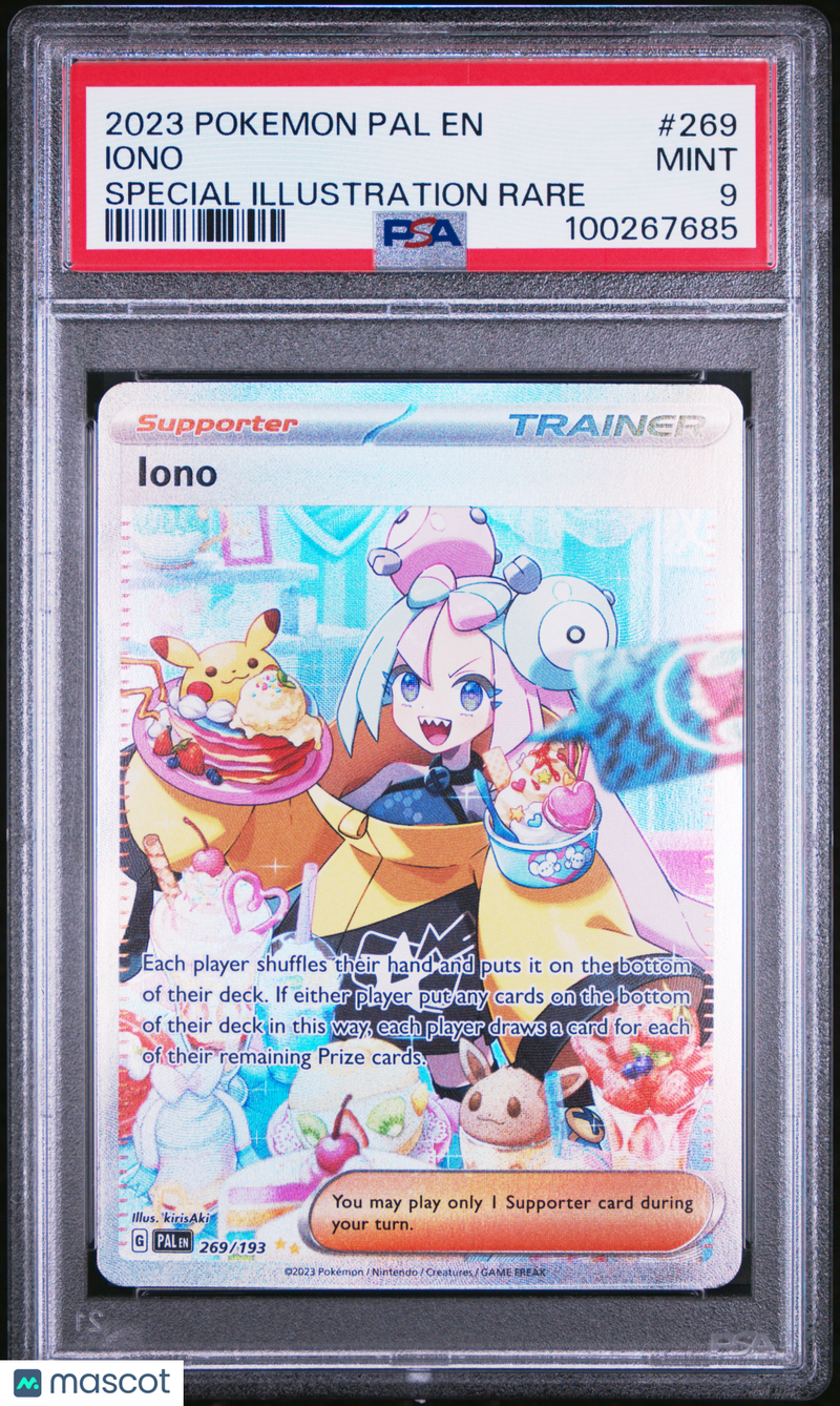 2023 Pokemon Paldea Evolved Iono