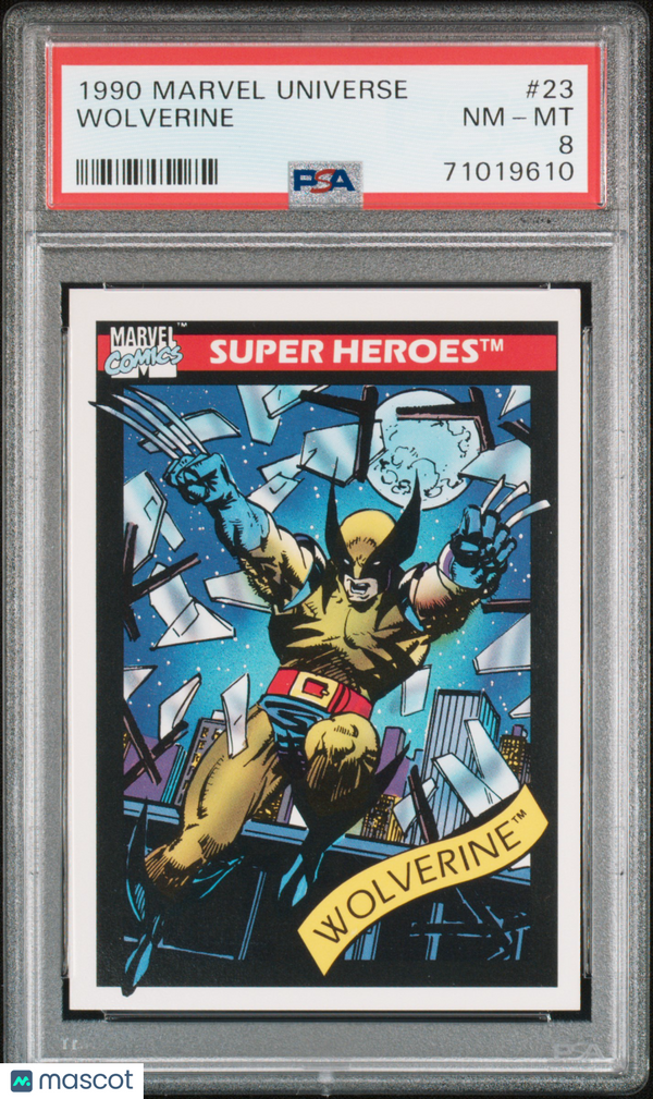 1990 Marvel Wolverine #23 PSA 8
