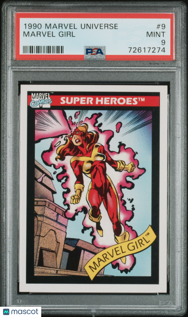 1990 Marvel Marvel Girl #9 PSA 9