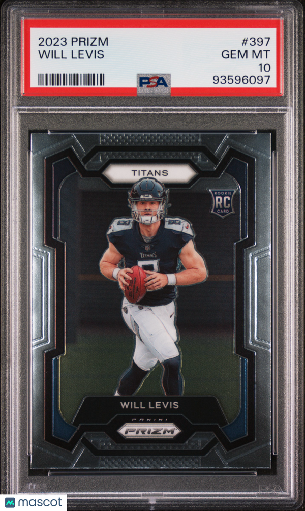 2023 Panini Prizm Will Levis Rookie #397 PSA 10 Football