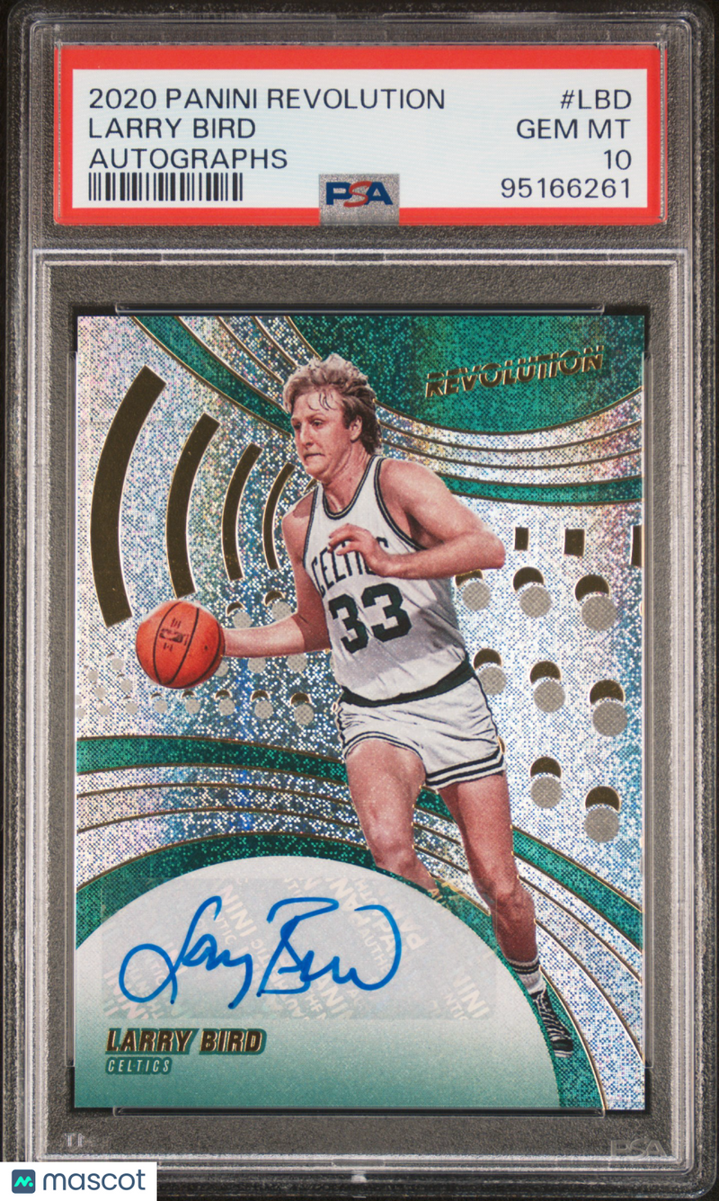 2020 Panini Revolution Autographs Larry Bird