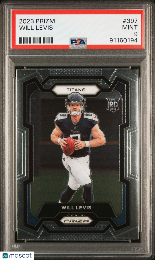 2023 Panini Prizm Will Levis #397 PSA 9 Football