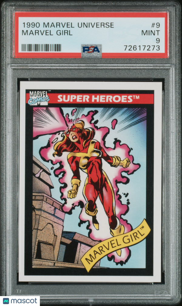 1990 Marvel Marvel Girl #9 PSA 9