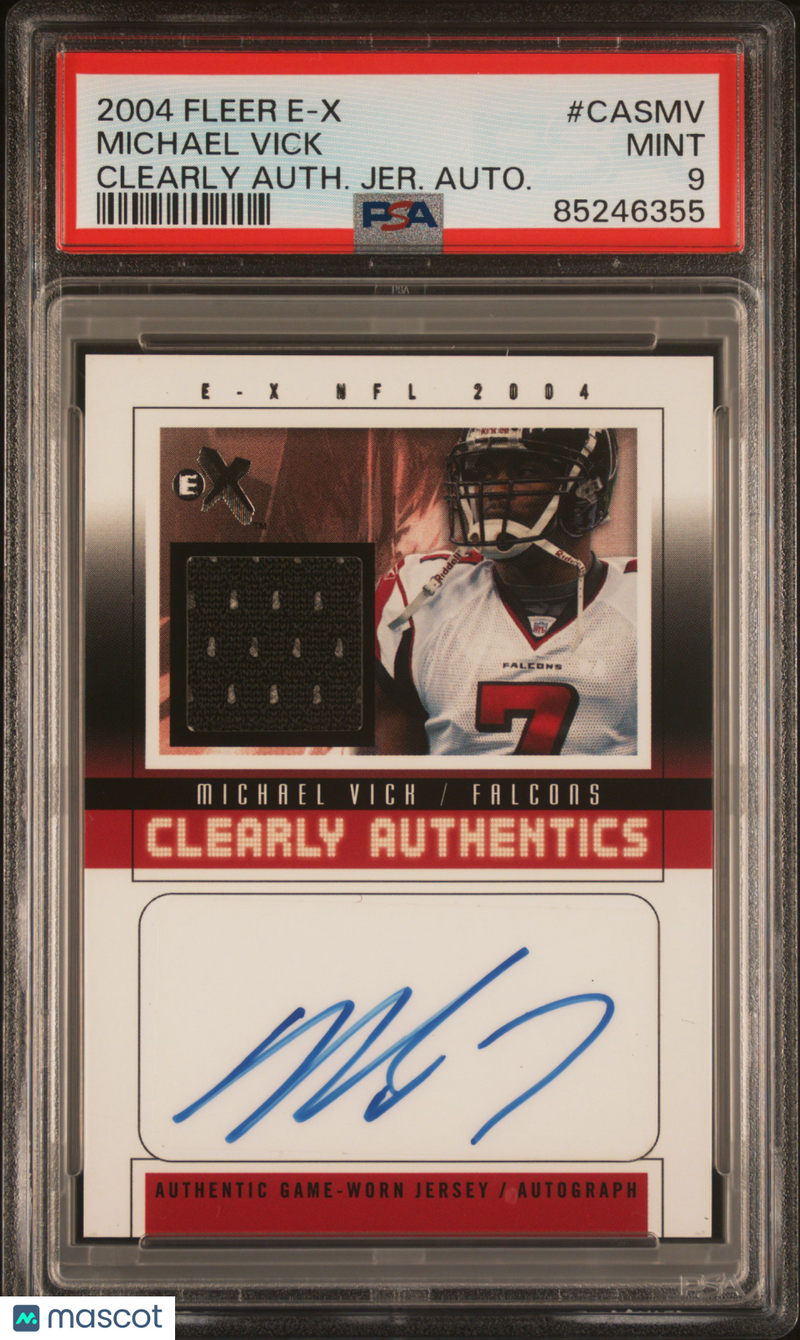 2004 Fleer E-X Clearly Authentics Jersey Autograph