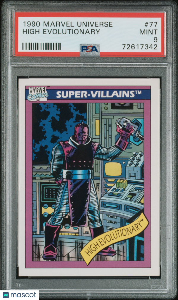 1990 Marvel High Evolutionary #77 PSA 9