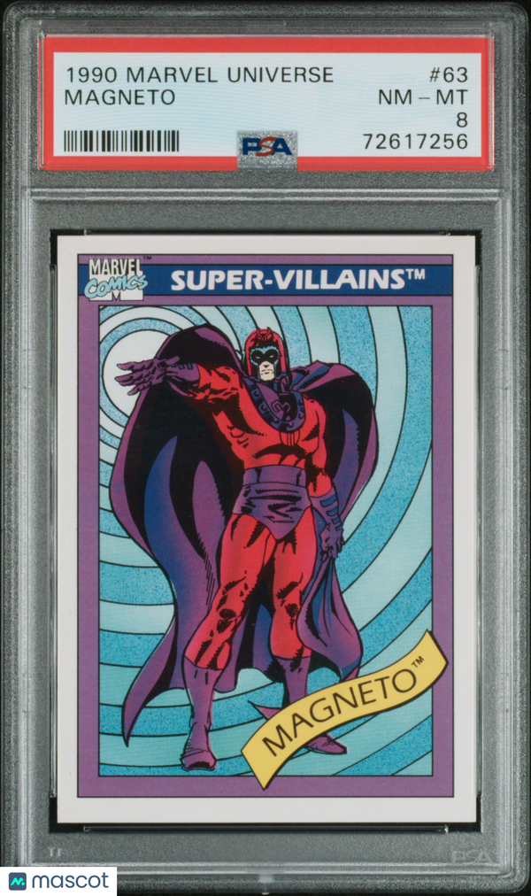 1990 Marvel Magneto #63 PSA 8