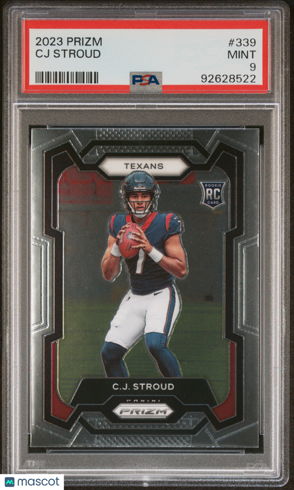 2023 Panini Prizm CJ Stroud #339 PSA 9