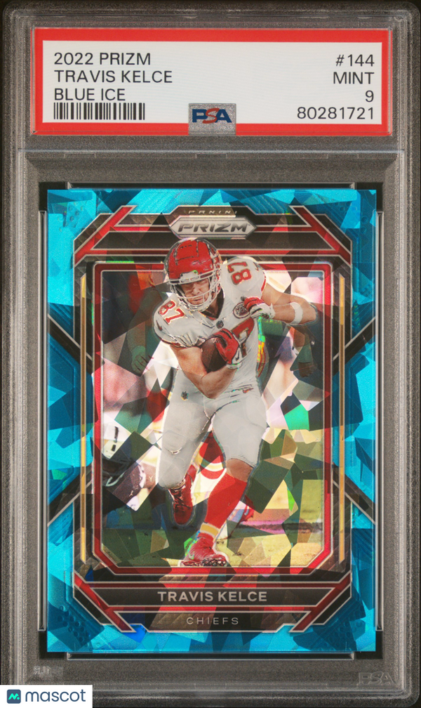 2022 Panini Prizm Travis Kelce #144 PSA 9 Football