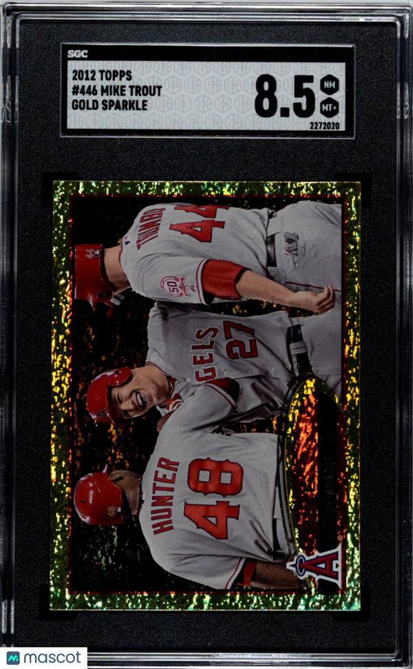 2012 Topps Mike Trout #446 SGC 8.5 Baseball