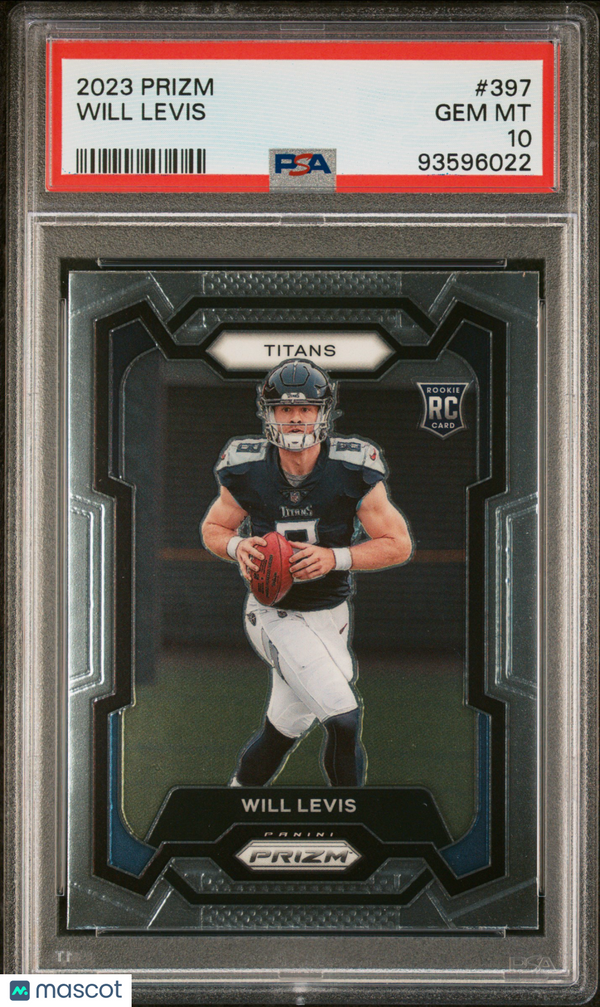 2023 Panini Prizm Will Levis Rookie #397 PSA 10 Football