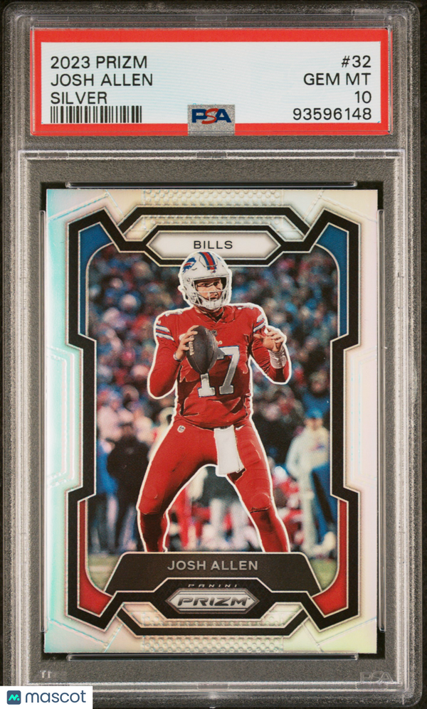 2023 Panini Prizm Josh Allen #32 PSA 10 Football