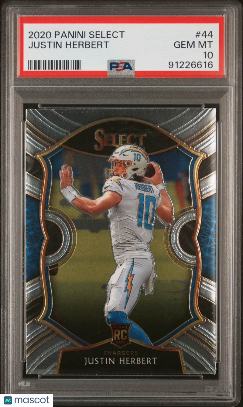 2020 Panini Select Justin Herbert