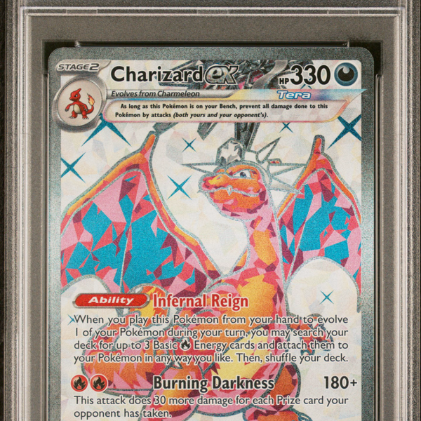 2023 Pokemon SVP EN-SV Black Star Promo Charizard EX #056 PSA 10