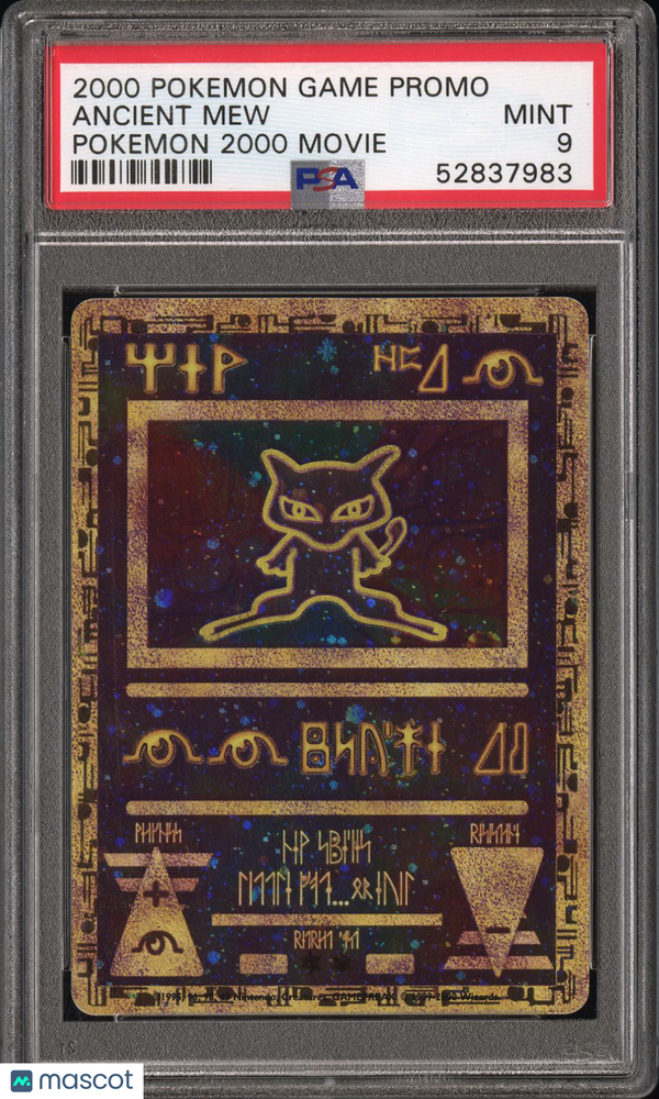 2000 Pokemon Game Movie 2000 Movie PSA 9 MINT