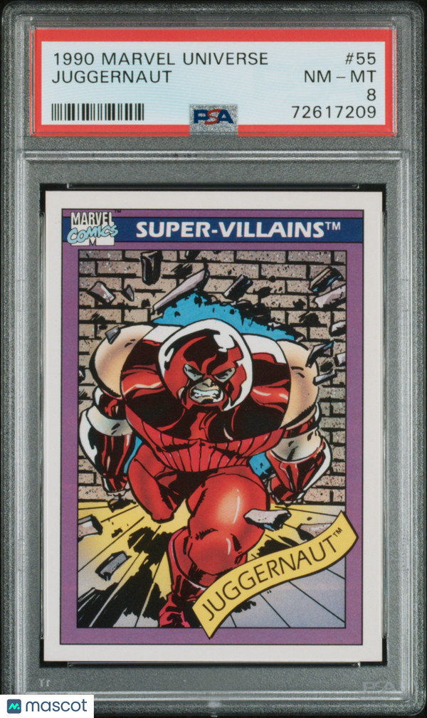 1990 Marvel Juggernaut #55 PSA 8