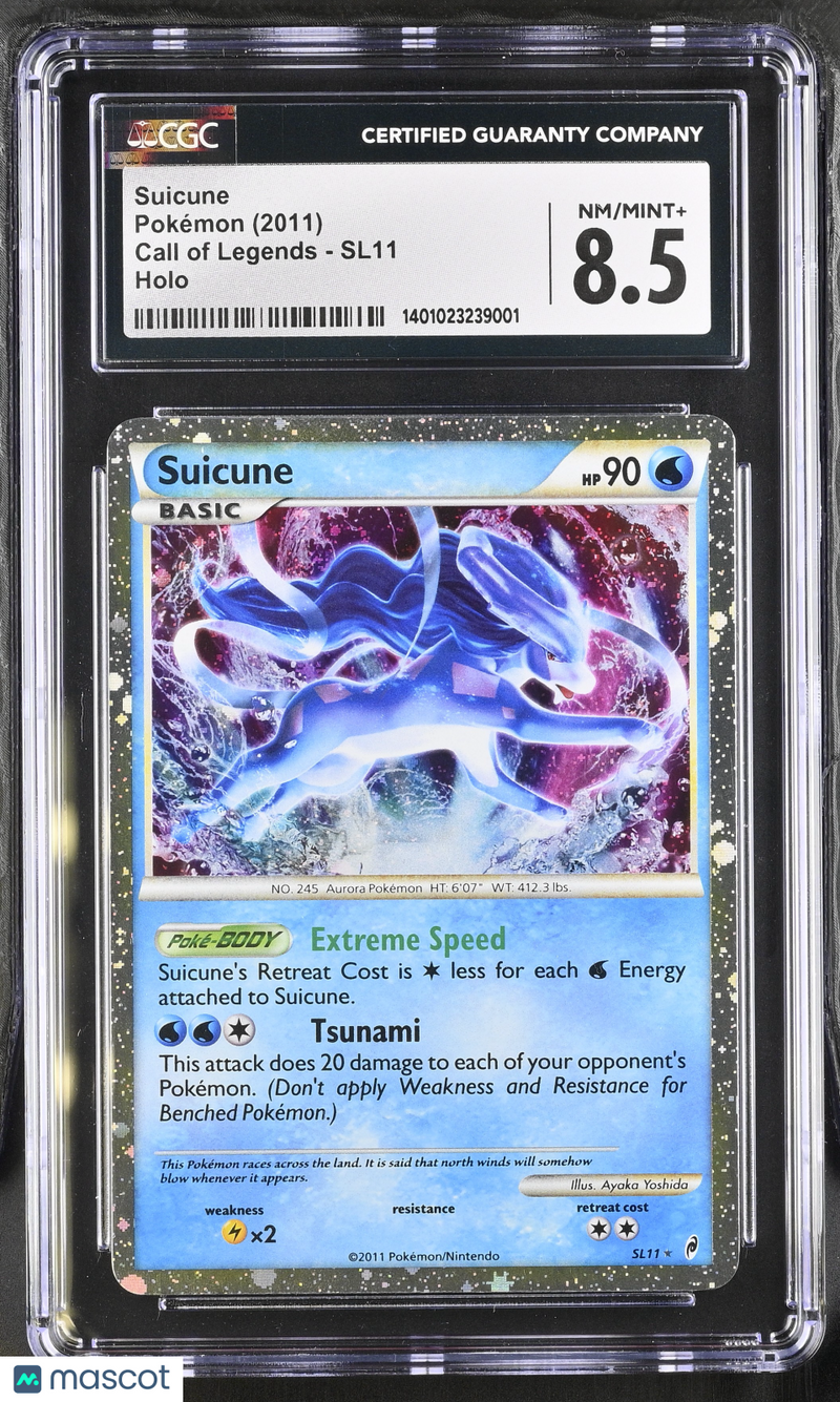 2011 Call of Legends Pokémon Suicune