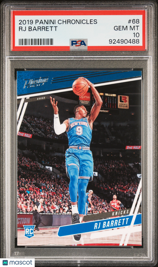 2019 Panini Chronicles RJ Barrett #68 PSA 10