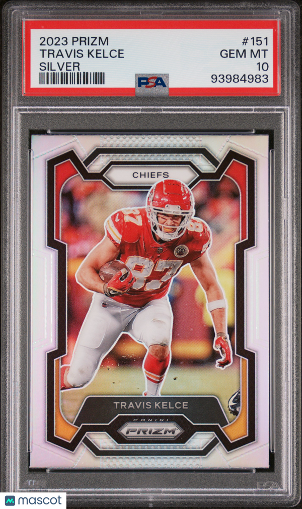 2023 Panini Prizm Travis Kelce #151 PSA 10 Football