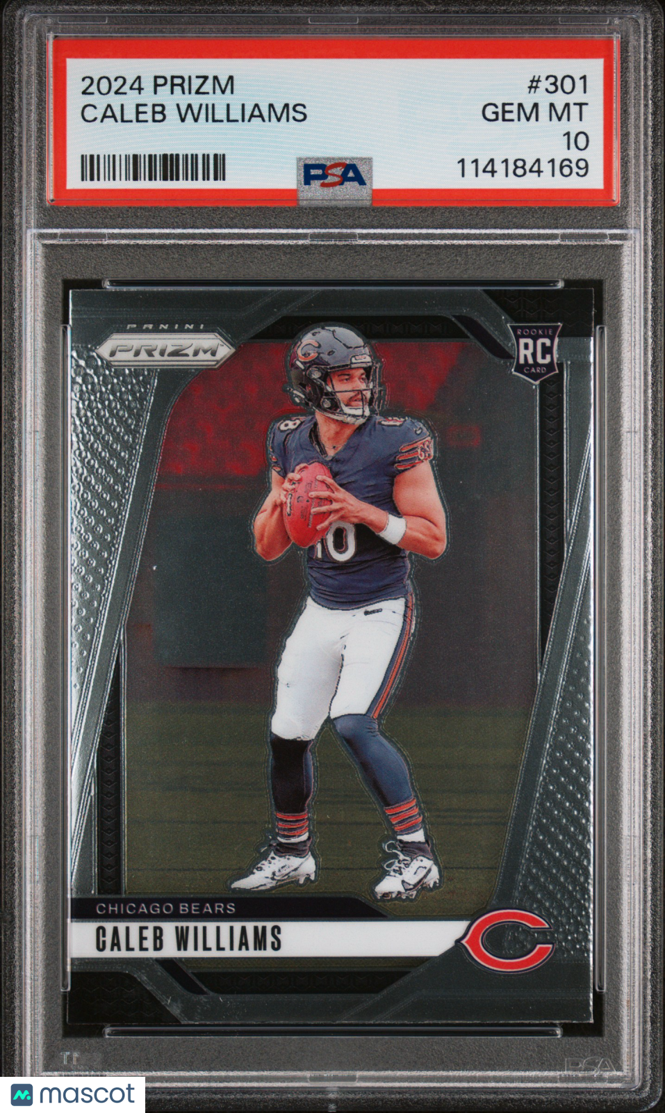 2024 Panini Prizm Caleb Williams #301 PSA 10