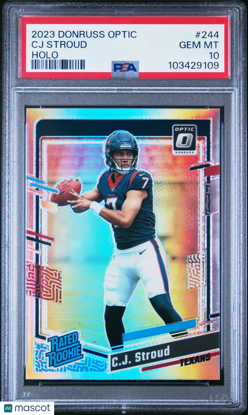 2023 Panini Donruss Optic CJ Stroud Holo