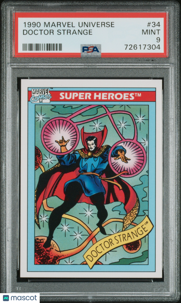 1990 Marvel Doctor Strange #34 PSA 9