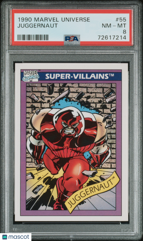 1990 Marvel Juggernaut #55 PSA 8