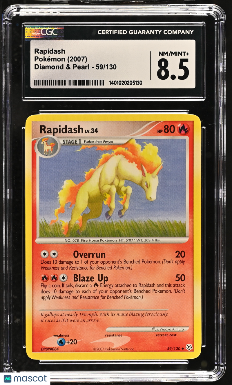 2007 Pokemon Diamond & Pearl Rapidash