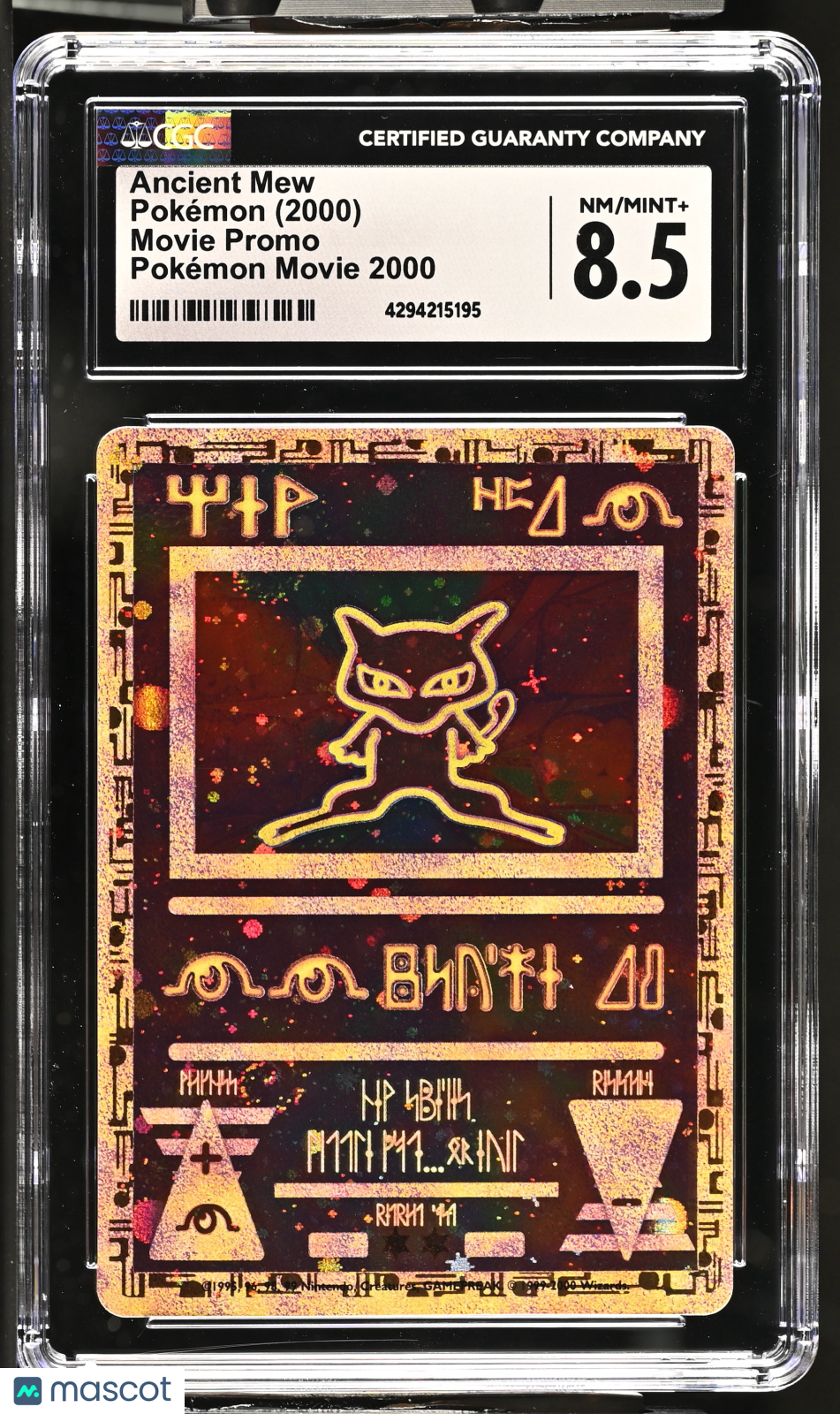 2000 Pokémon Movie Promo Ancient Mew English CGC 8.5