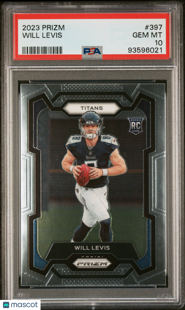 2023 Panini Prizm Will Levis Rookie #397 PSA 10 Football