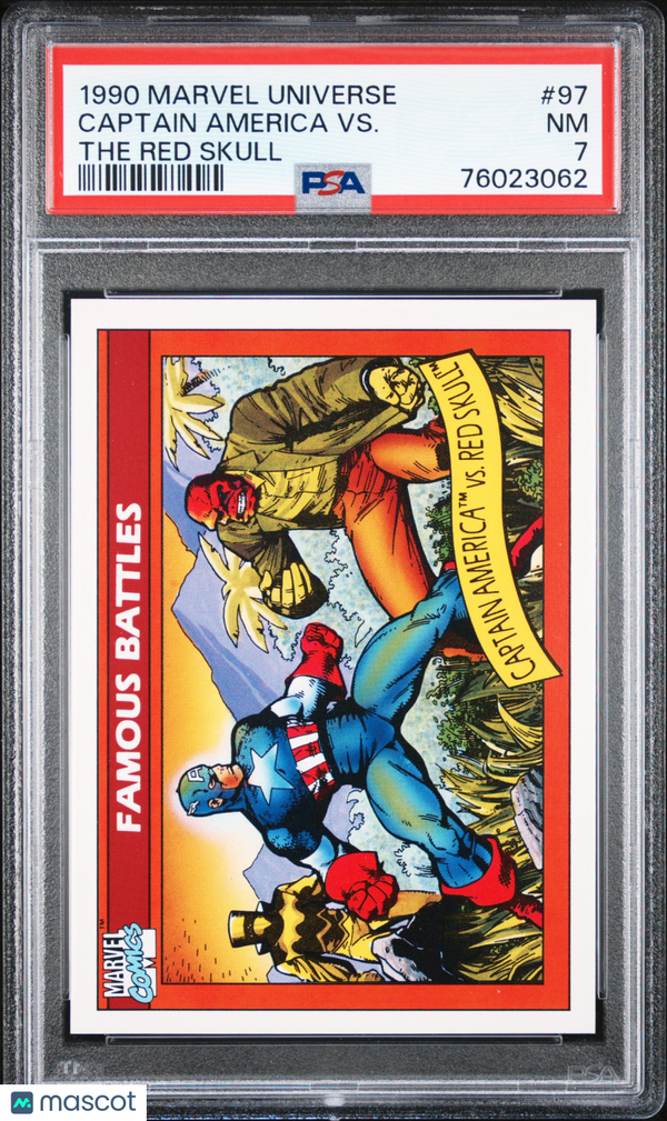 1990 Marvel Captain America VS. #97 PSA 7
