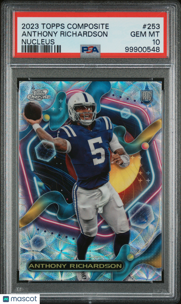 2023 Topps Composite Anthony Richardson Nucleus #253 PSA 10