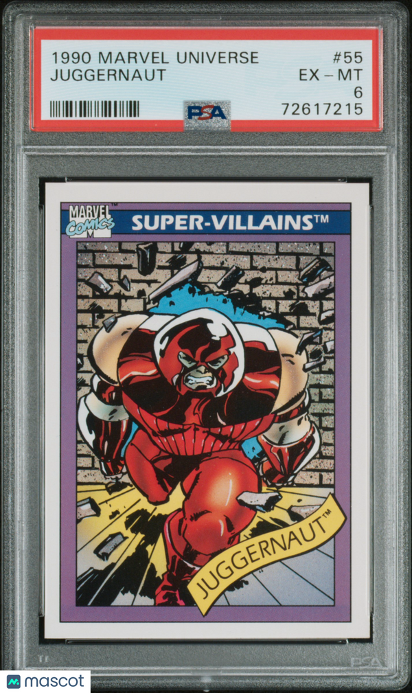 1990 Marvel Juggernaut #55 PSA 6