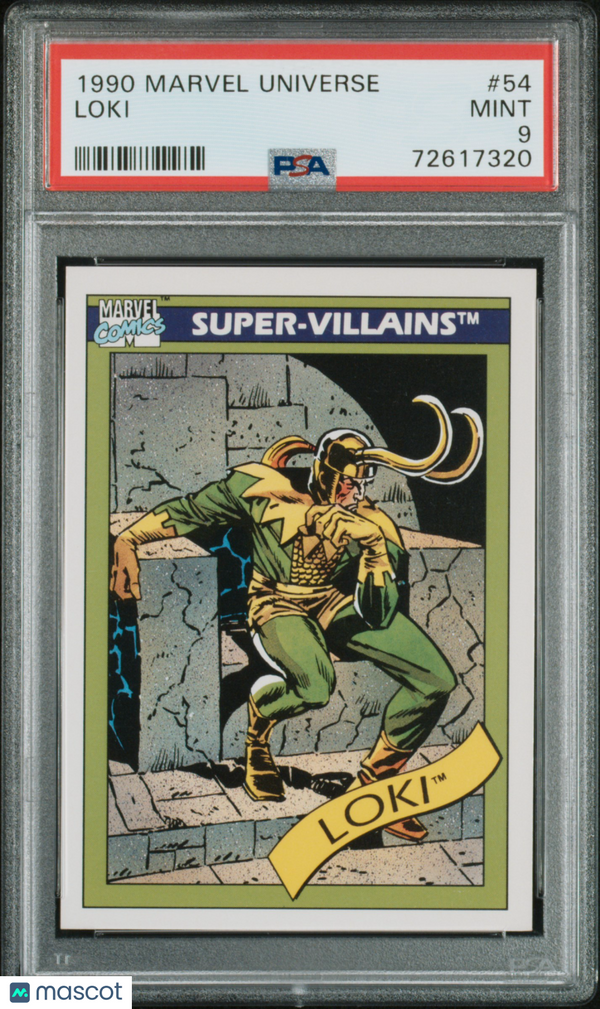 1990 Marvel Loki #54 PSA 9