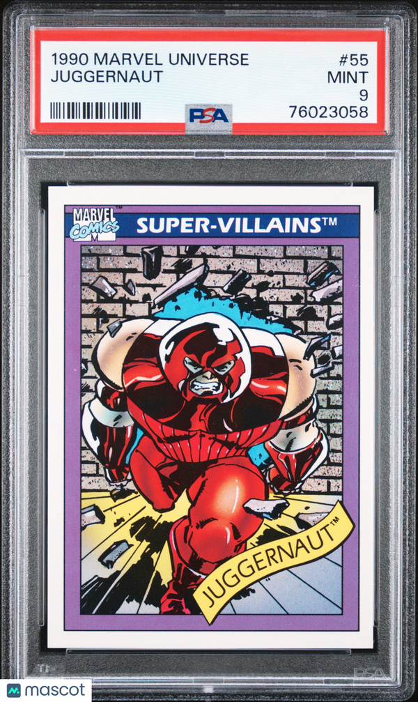 1990 Marvel Juggernaut #55 PSA 9
