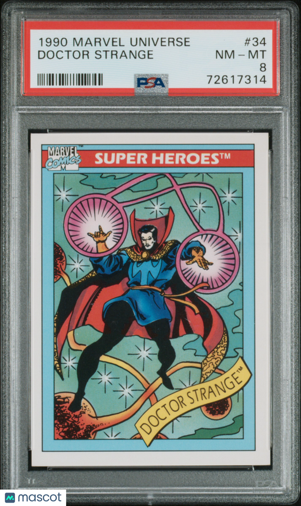 1990 Marvel Doctor Strange #34 PSA 8