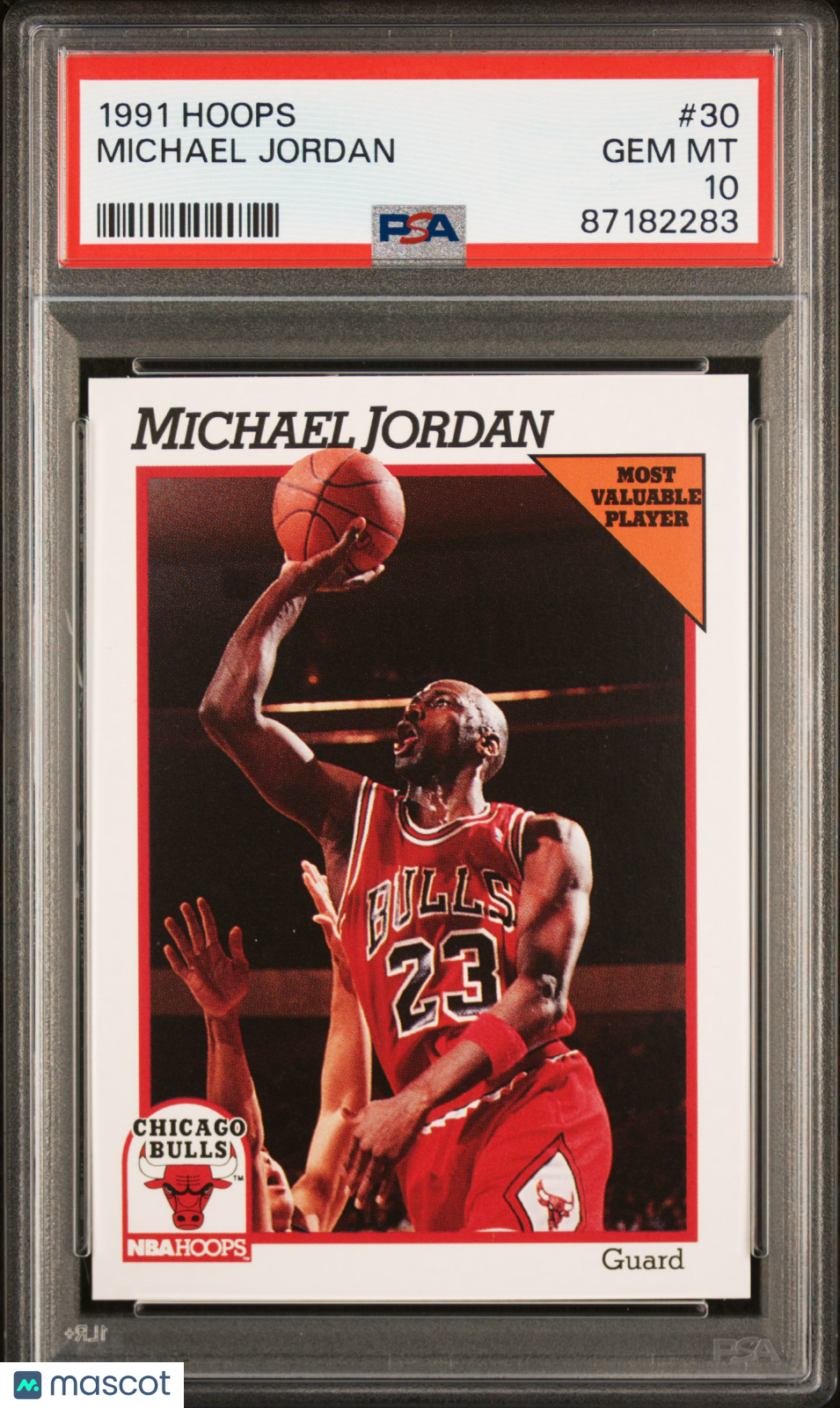 1991 Hoops Michael Jordan #30 PSA 10 Chicago Bulls