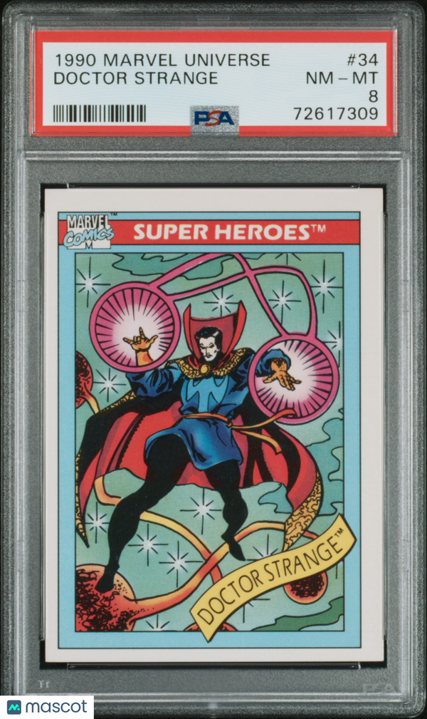 1990 Marvel Doctor Strange #34 PSA 8