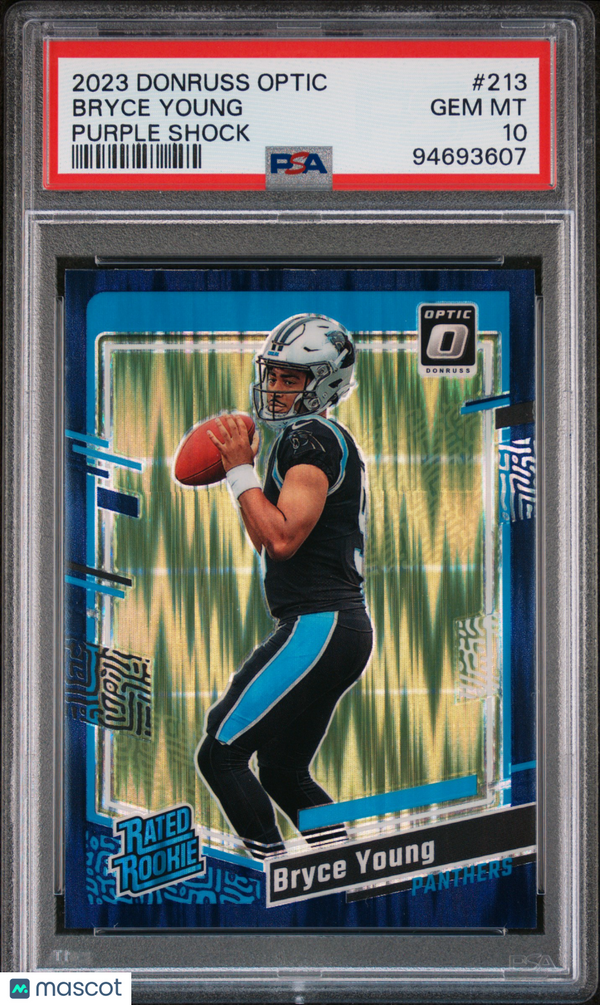 2023 Panini Donruss Optic Bryce Young #213 PSA 10 Football