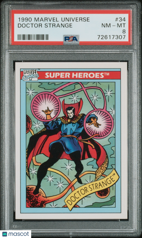 1990 Marvel Doctor Strange #34 PSA 8